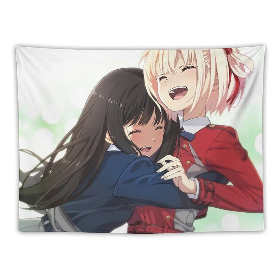 Amazon.co.jp: タペストリー 大判 リコリスリコイル ちさたき